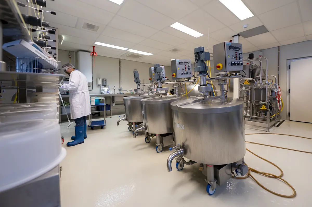 Cheese-making facility